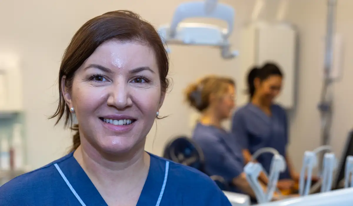 Foto på vinnaren av ledarpriset 2024