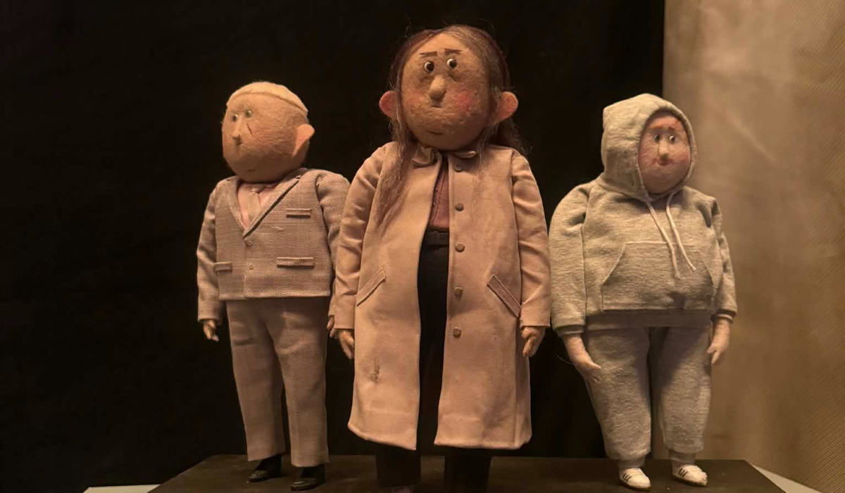 En grupp dockor gjorda av Anna Mantzaris visades upp under REX Industry Day. Dockorna anv&auml;ndes i Anna senaste film.