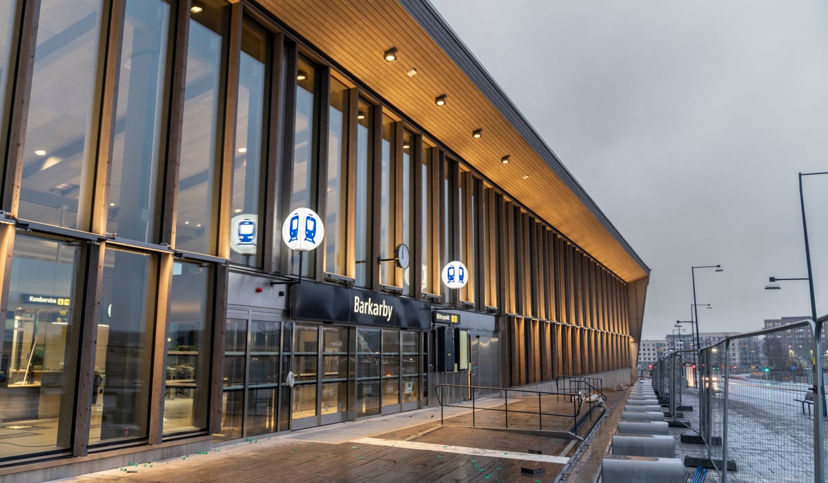 Barkarby pendelt&aring;gsstation