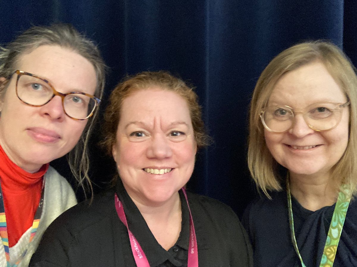 Porträtt av Lynn Alpberg, Linda Isaksson, Johanna Härenstam
