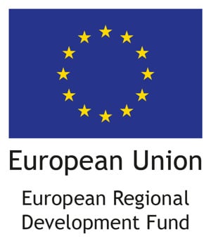 Logga f&ouml;r European Regional Development Fund