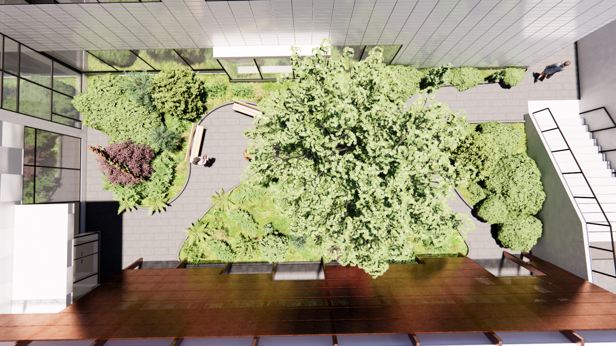 Renderad arkitetkbild