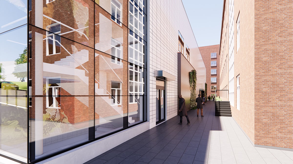 Renderad arkitetkbild