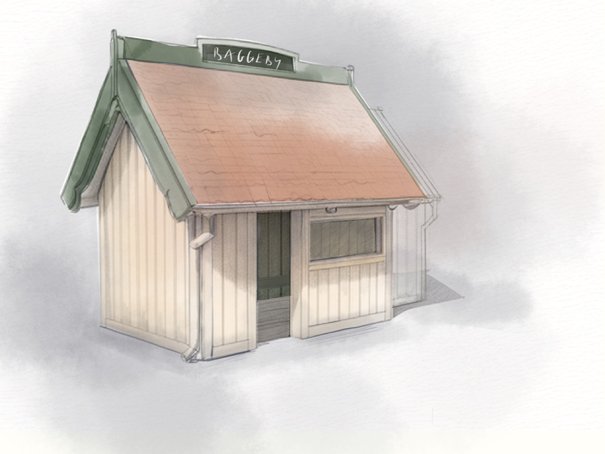 Illustration av väntkur