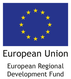Logga för European Regional Development Fund