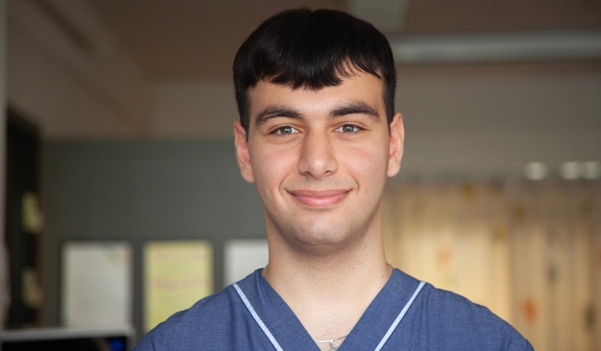 Foto på Ghali, sommarjobbare