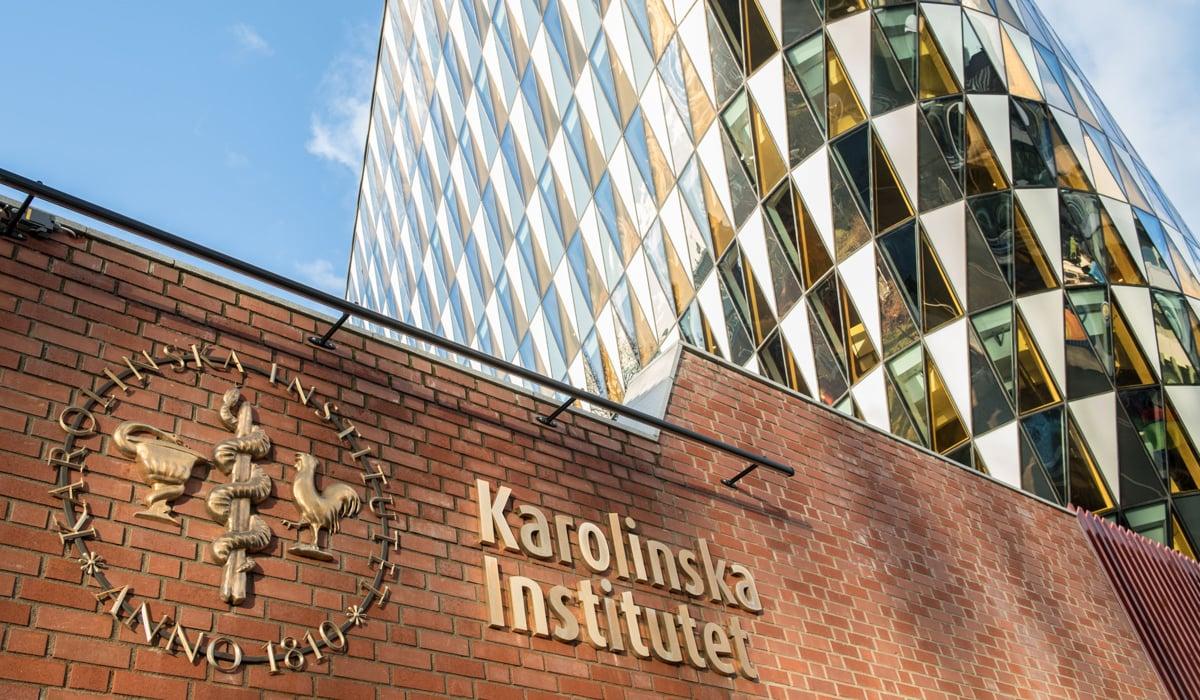 Foto på byggnaden Karolinska institutet