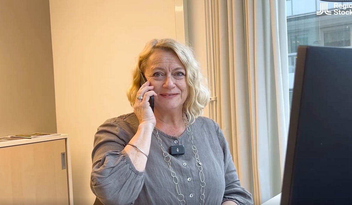 Bild av Maria Wahlström Norlin som är specialistsjuksköterska och samtalsterapeut på Cancerrådgivningen