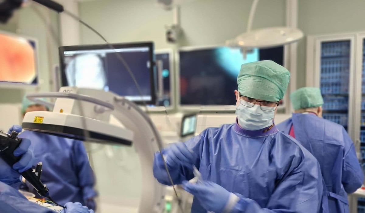 Lungonkologisk centrum, Karolinska Universitetssjukhuset. Bronkoskopi