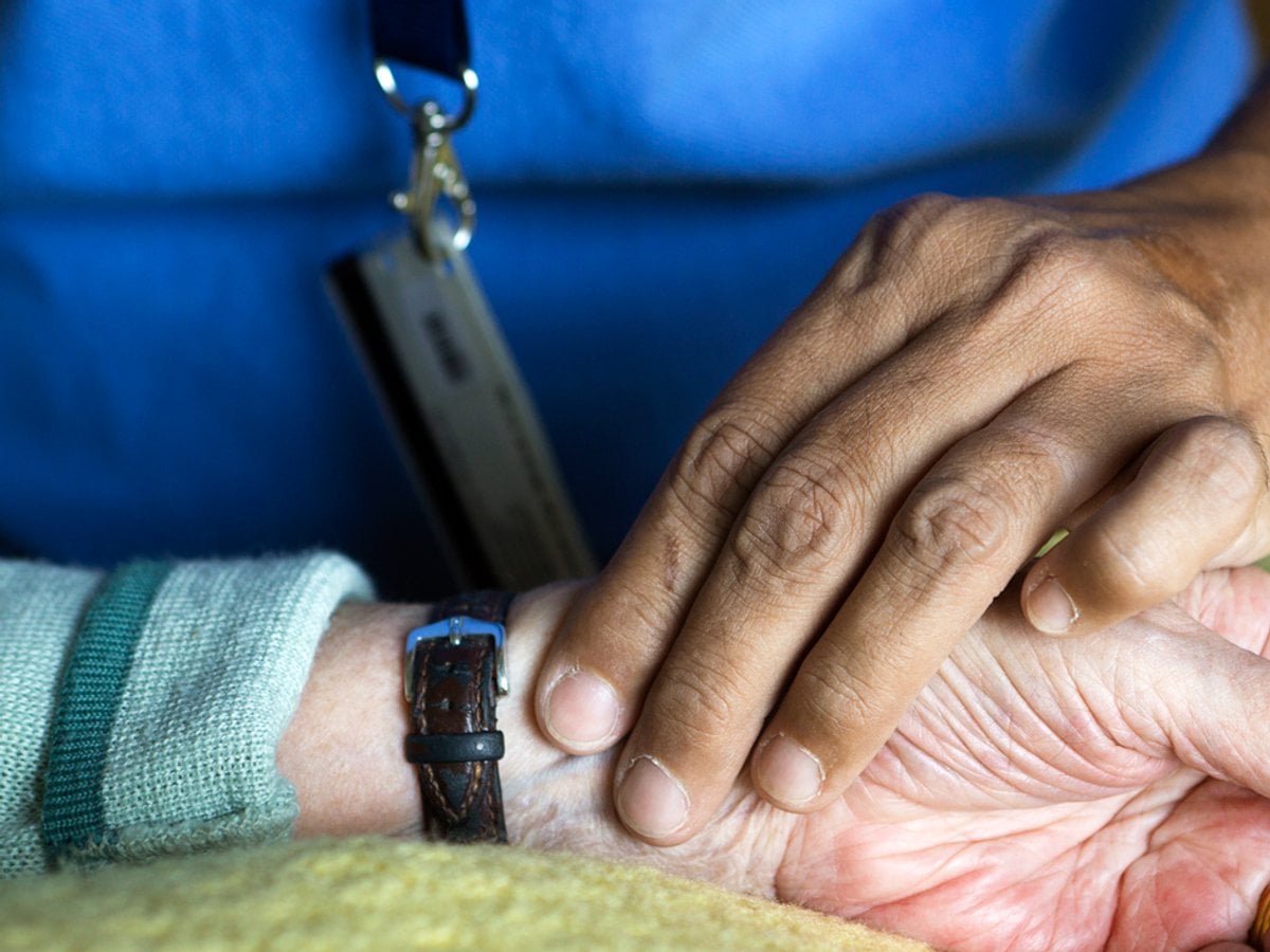 Närbild på händer