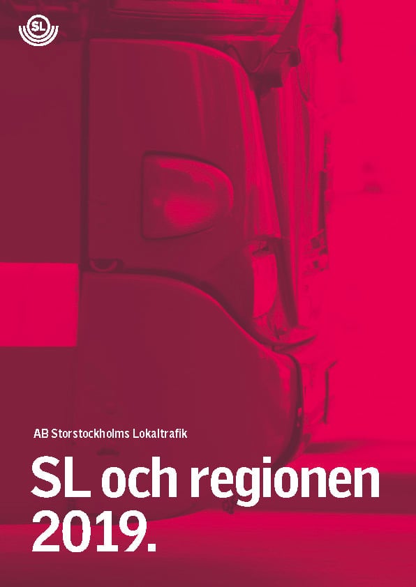 Fakta om SL och länet 2019