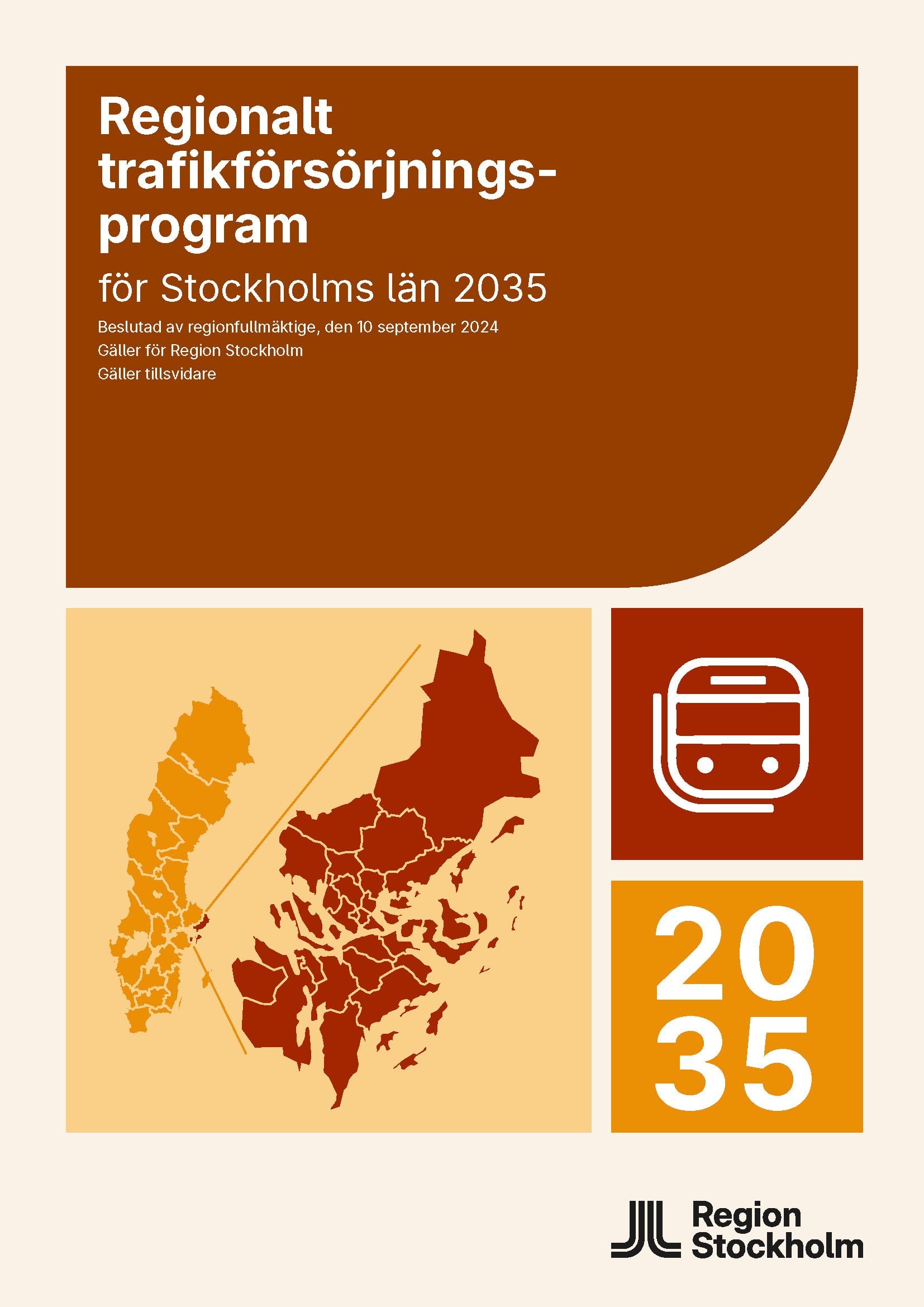 Regionalt trafikförsörjningsprogram för Stockholms län 2035