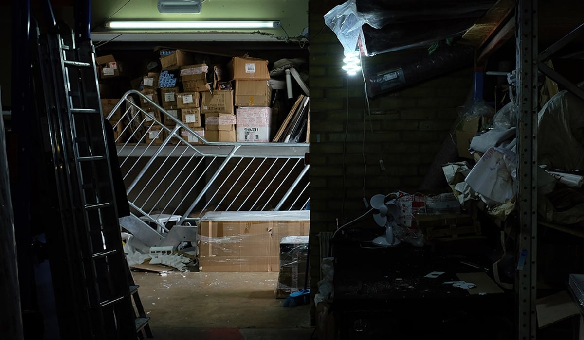 Stillbild med butiksförråd