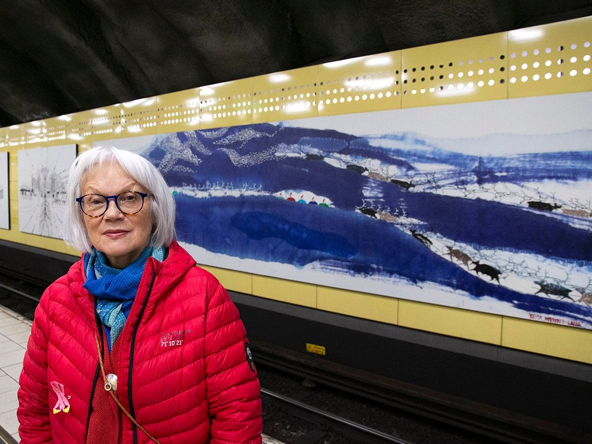 Britta på Fridhemsplan.