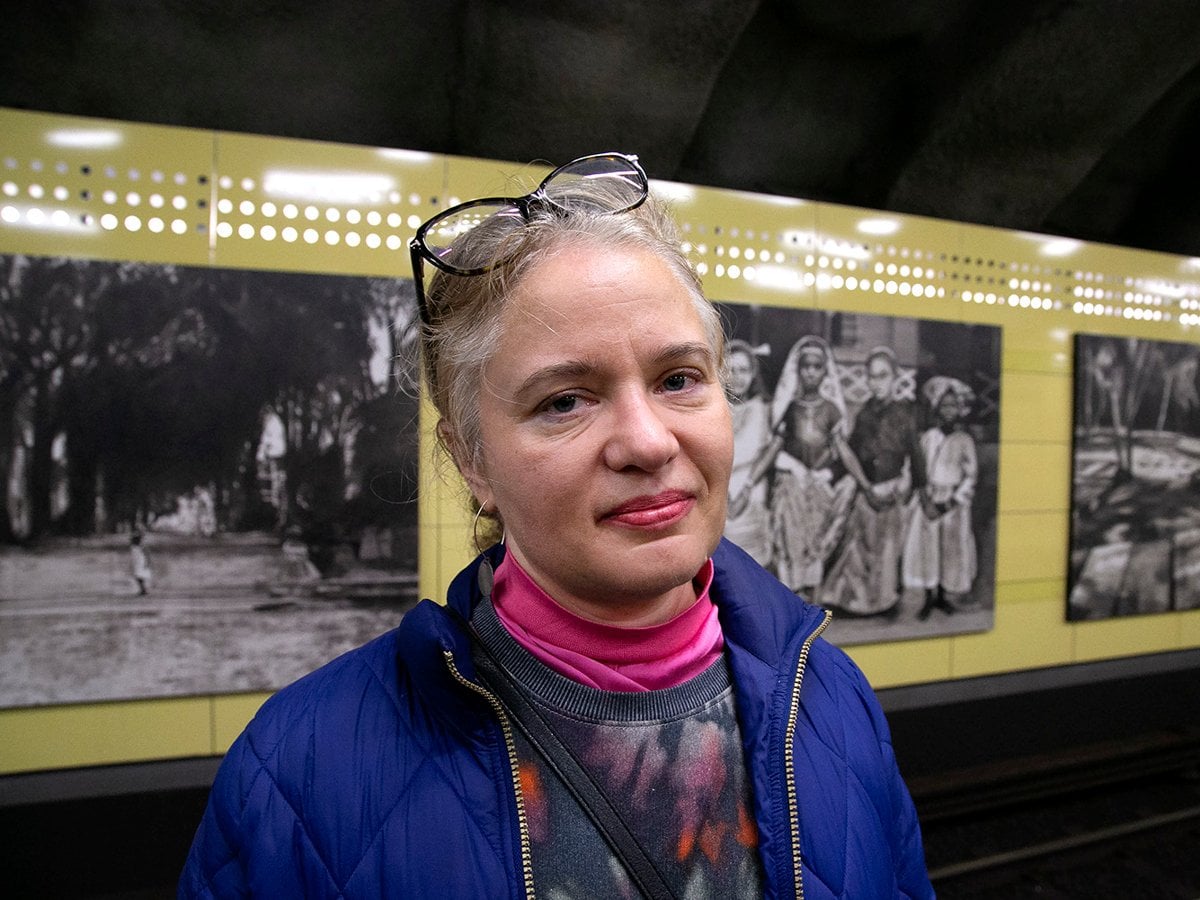 Filippa på Fridhemsplan.