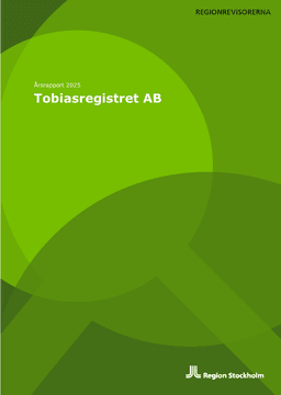 Årsrapport 2025: Tobiasregistret AB