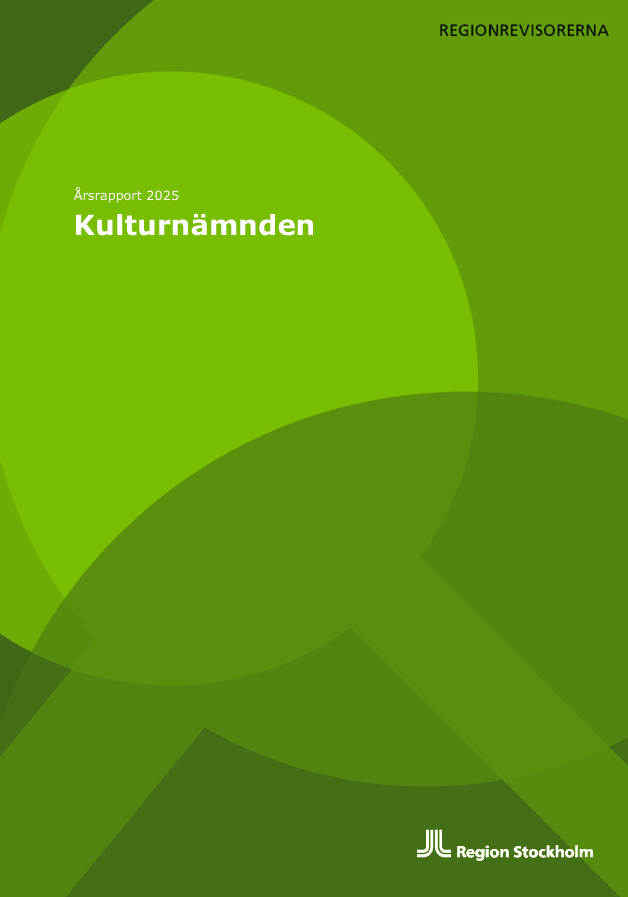 Årsrapport 2025: Kulturnämnden