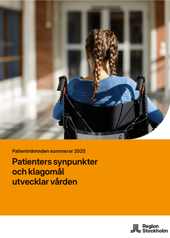 Patientnämndens årsrapport 2025