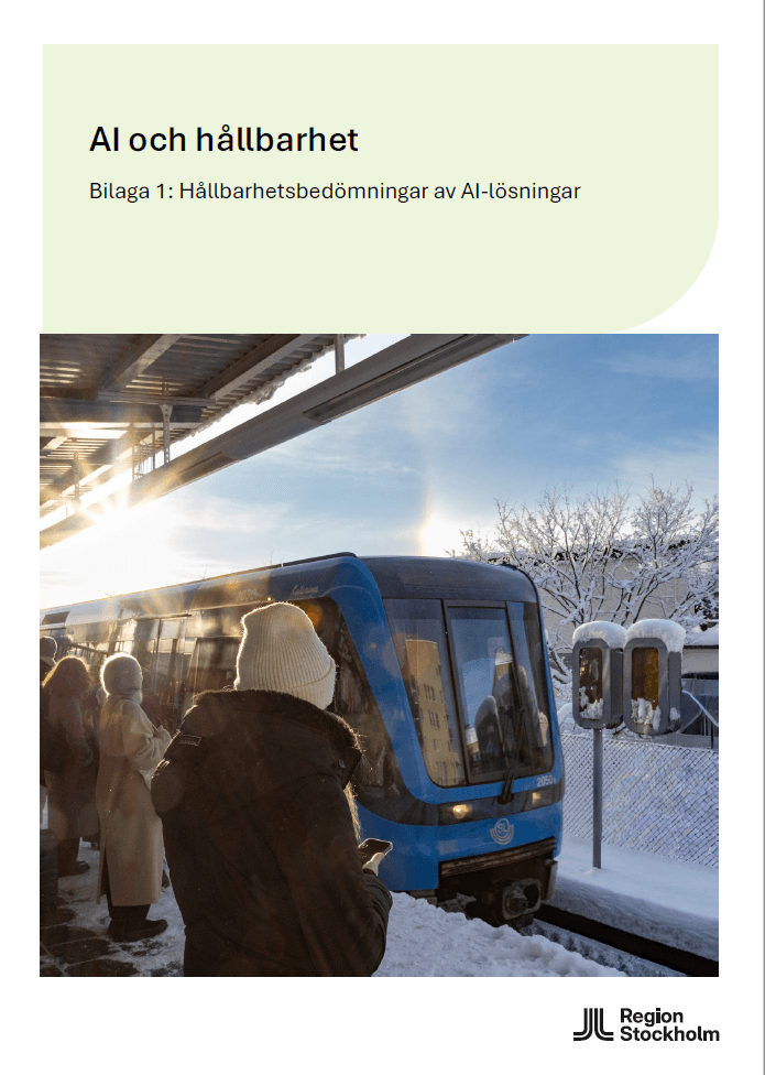 Checklista för hållbar användning av AI