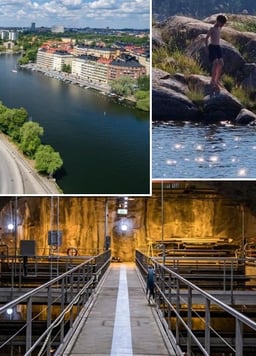 Blåstruktur och VA-försörjning i Stockholmsregionen