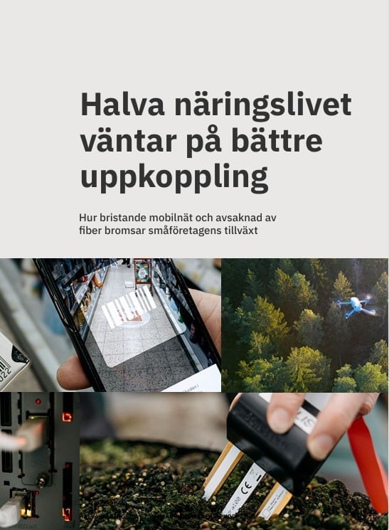 Halva näringslivet väntar på bättre uppkoppling