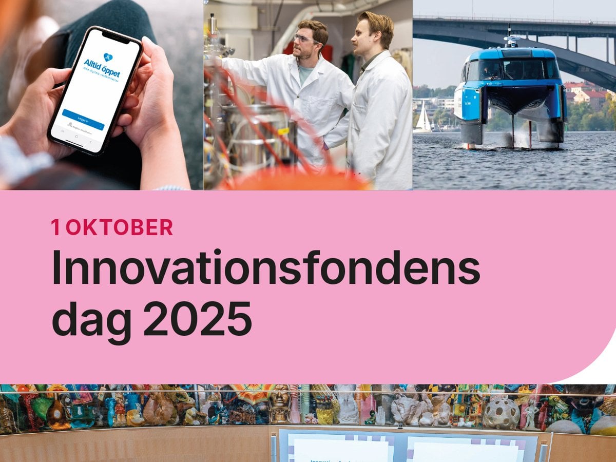 Kollage för Innovationsfondens dag 2025