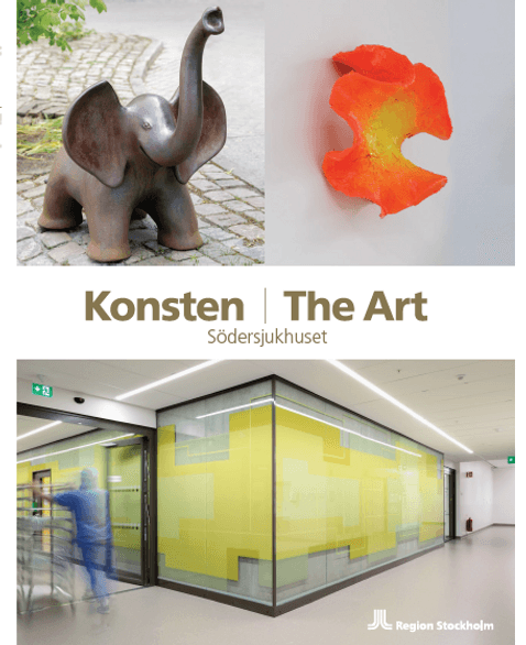 Bok Konsten på Sös - svenska, engelska