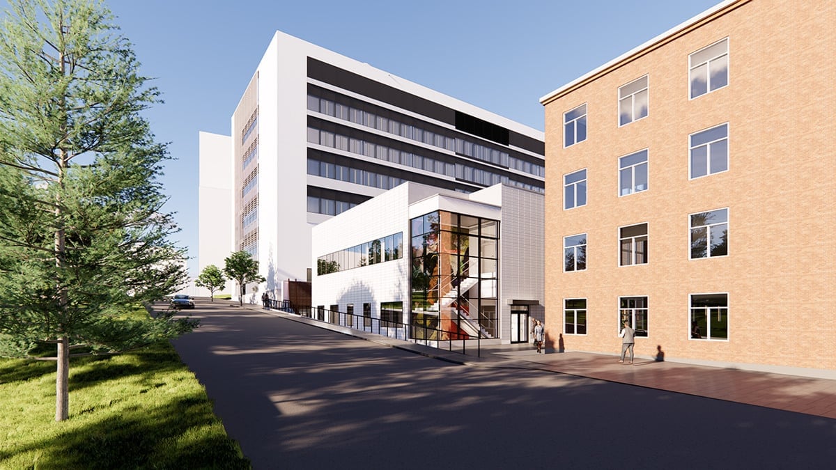 Renderad arkitetkbild