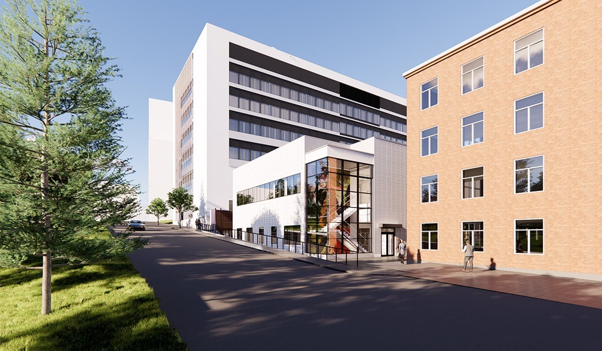 Renderad arkitetkbild