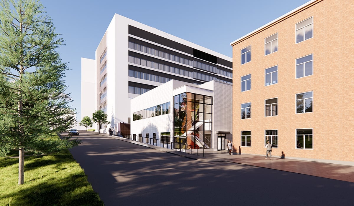 Renderad arkitetkbild