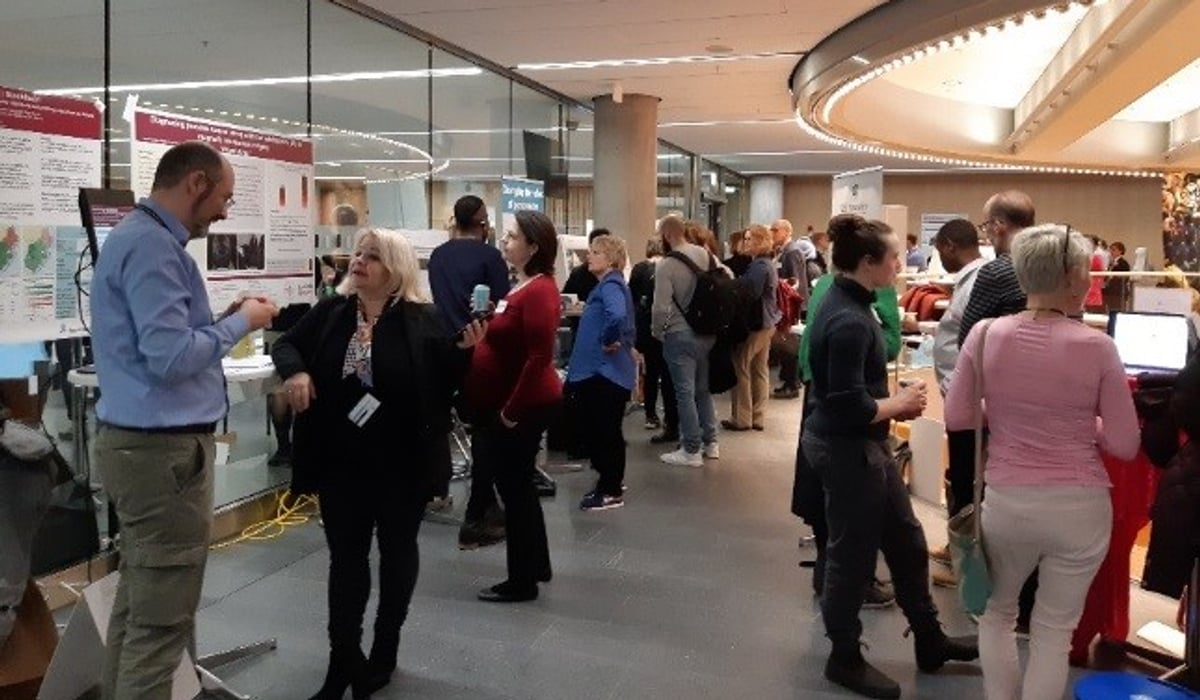 Foto på deltagare under innovationsfondens dag