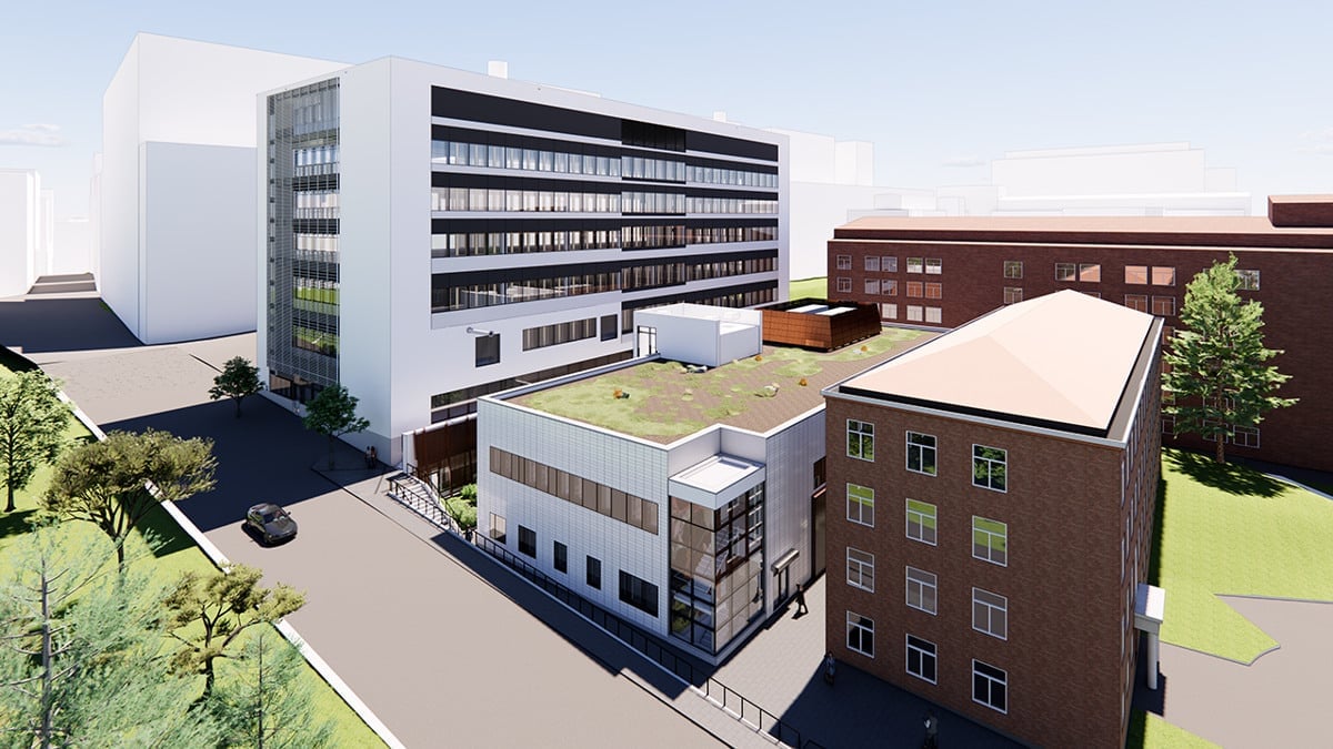 Renderad arkitetkbild