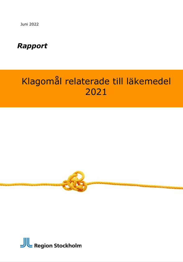 Klagomål läkemedel 2021
