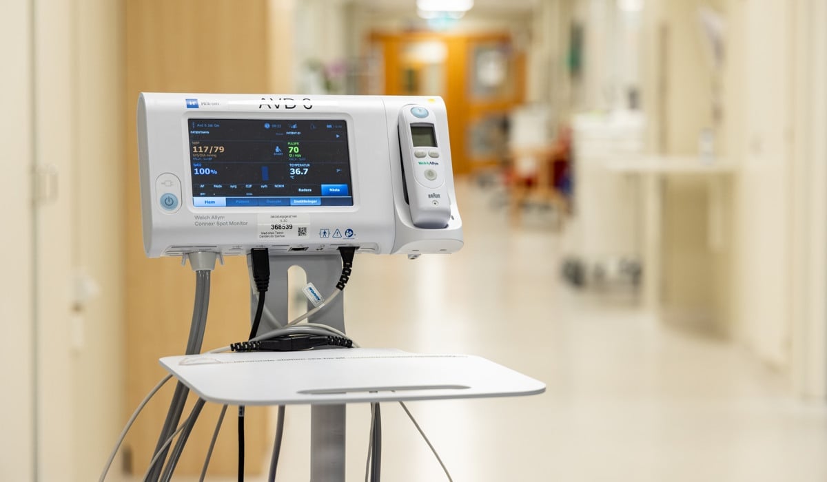 Foto på en medicinsk apparat.