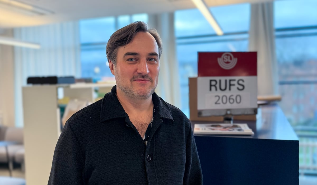 Porträttbild på Hannes Flemming.